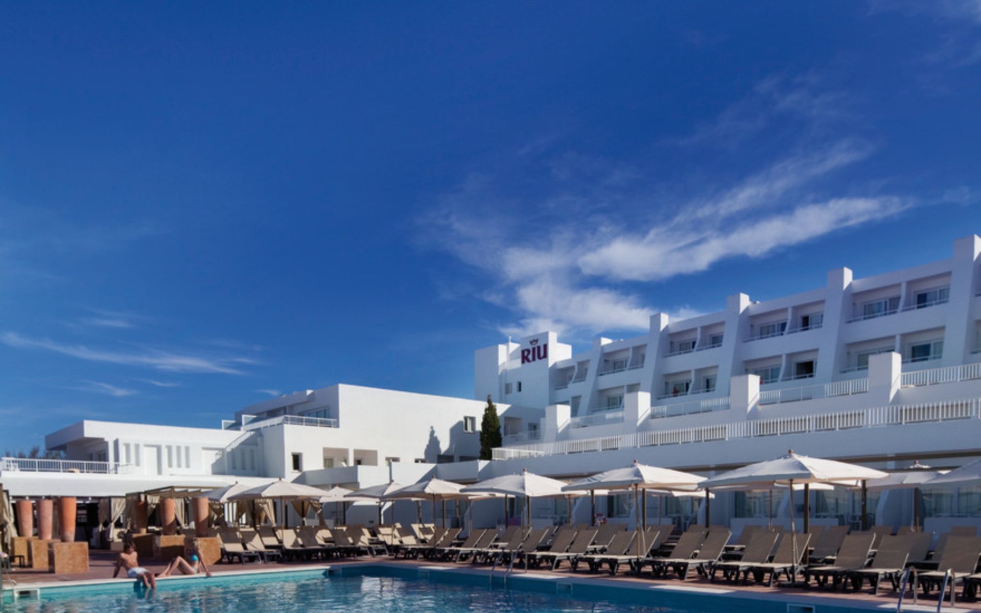 Hotel Riu La Mola à Playa Migjorn Extérieur photo